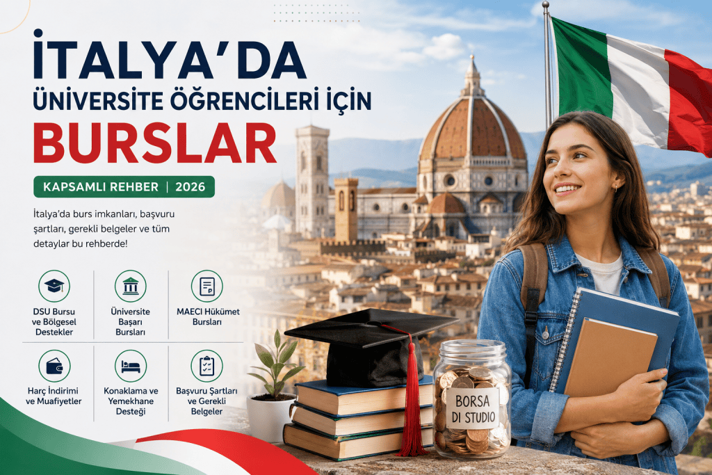 İtalya’da Burs İmkânları ve Başvuru Süreci | 2026 Rehberi