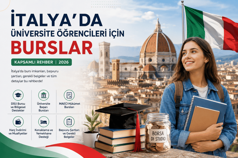 İtalya’da Burs İmkânları ve Başvuru Süreci | 2026 Rehberi